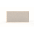 Textil-Pinnwand Design Wood mit Holzrahmen 96x48cm weiß Magnetoplan 1540000 Produktbild
