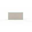 Textil-Pinnwand Design Wood mit Holzrahmen 96x48cm hellblau Magnetoplan 1540003 Produktbild