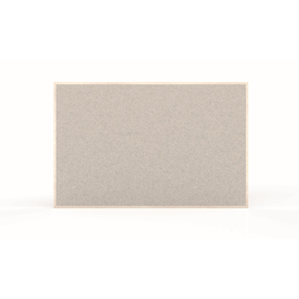 Textil-Pinnwand Design Wood mit Holzrahmen 148x96cm weiß Magnetoplan 1540300 Produktbild