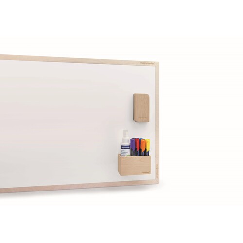 Board Organizer Wood 11,4x7x6,4cm birke Magnetoplan 1228649 Produktbild Additional View 6 L
