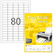 Etiketten Inkjet+Laser+Kop. 35,6x16,9mm auf A4 Bögen weiß BestStandard (PACK=8000 STÜCK) Produktbild