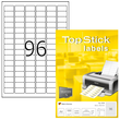 Etiketten Inkjet+Laser+Kop. 30,5x16,9mm auf A4 Bögen weiß BestStandard (PACK=9600 STÜCK) Produktbild