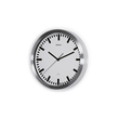 Wanduhr MAULpilot Funkuhr Ø 30,5cm Gehäuse silber Aluminium Maul 9063308 inklusive 1x AA Batterie Produktbild Additional View 1 S