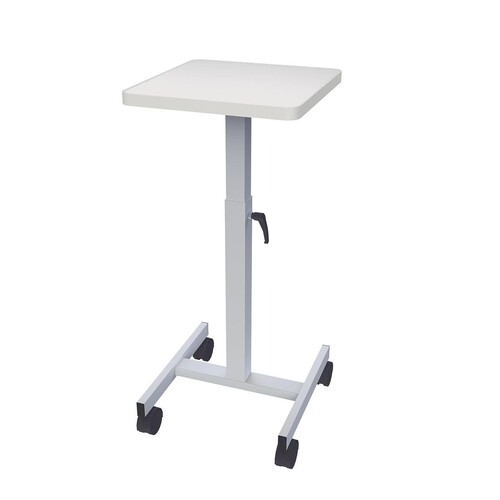 Beamertisch OHP-Tisch höhenverstellbar 39x40,5x64-100cm grau Maul 9331082 Produktbild Front View L