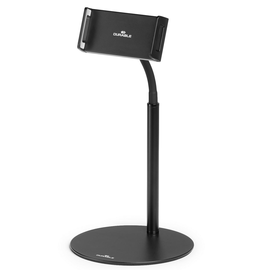 Bodenständer TWIST TABLE für Tablet 4,7" bis 13" schwarz Durable 894101 Kunstoff, Metall Produktbild