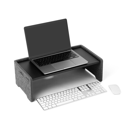 Monitor Ständer EFFECT 49,6x16,2x26cm anthrazit Metall/Filz Durable 5081-58 Produktbild Additional View 1 L