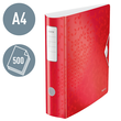 Ordner 180° Active WOW A4 80mm rot metallic Kunststoff Leitz 1106-00-26 Produktbild Additional View 1 S