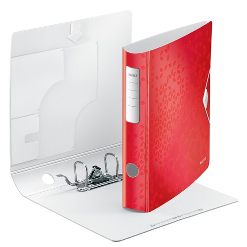 Ordner 180° Active WOW A4 60mm rot metallic Kunststoff Leitz 1107-00-26 Produktbild