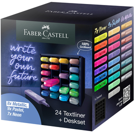 Textliner 46 Deskset Faber Castell 254602 (PACK=24 STÜCK) Produktbild