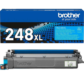 Brother TN-248XLC Cyan Toner Produktbild