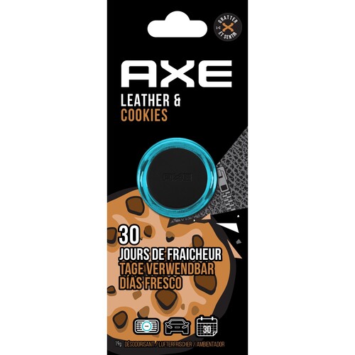 AXE Auto-Lufterfrischer Mini Vent E303720601 Leather & Cookies Produktbild Front View L