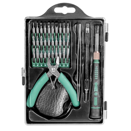 BRÜDER MANNESMANN Werkzeugsatz Feinmechaniker M11838 36tlg. Produktbild