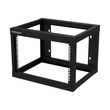 StarTech.com 6HE 19 Zoll Wand Netzwerk Rack - 2 Pfosten, 48cm tief mit offener Rahmen, für AV/IT/Kom Produktbild