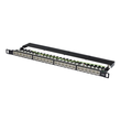 DIGITUS CAT 6, Klasse E High Density Patch Panel, geschirmt, schwarz Produktbild