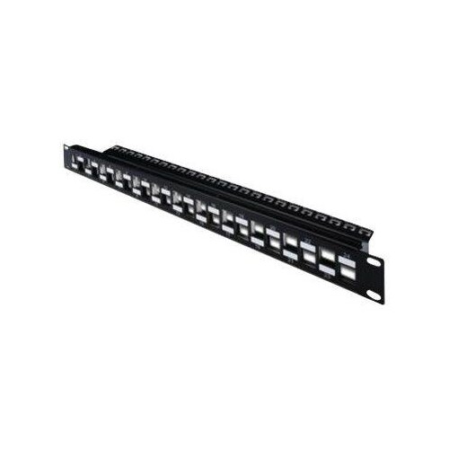 DIGITUS Modulares Patch Panel, 24-Port, abgestuft Produktbild