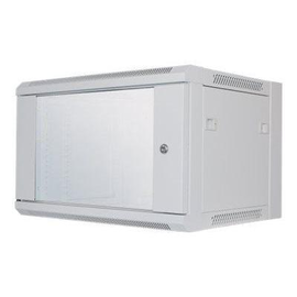 Intellinet Network Cabinet, Wall Mount (Standard), 6U, Usable Depth 260mm/Width 510mm, Grey, Flatpac Produktbild
