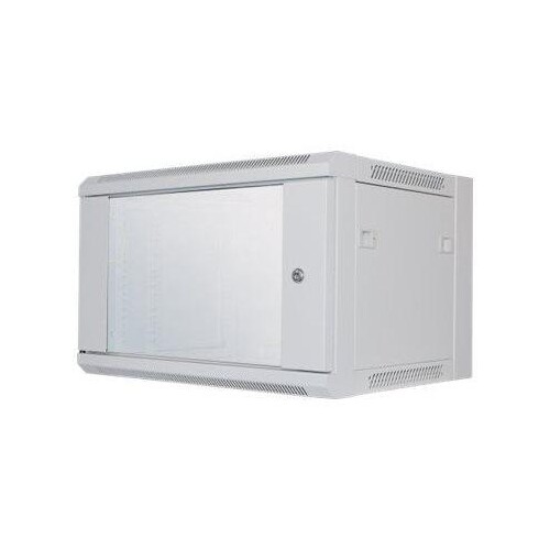 Intellinet Network Cabinet, Wall Mount (Standard), 6U, Usable Depth 260mm/Width 510mm, Grey, Flatpac Produktbild
