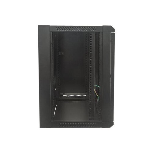 Intellinet Network Cabinet, Wall Mount (Standard), 9U, Usable Depth 260mm/Width 510mm, Black, Flatpa Produktbild Additional View 1 L