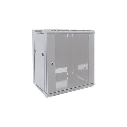 Intellinet Network Cabinet, Wall Mount (Standard), 9U, Usable Depth 260mm/Width 510mm, Grey, Flatpac Produktbild