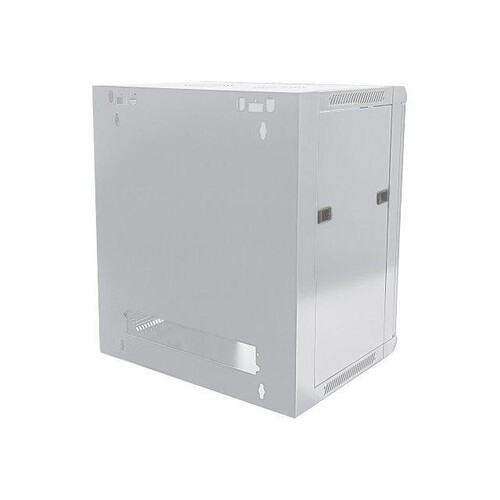 Intellinet Network Cabinet, Wall Mount (Standard), 9U, Usable Depth 260mm/Width 510mm, Grey, Flatpac Produktbild Additional View 2 L