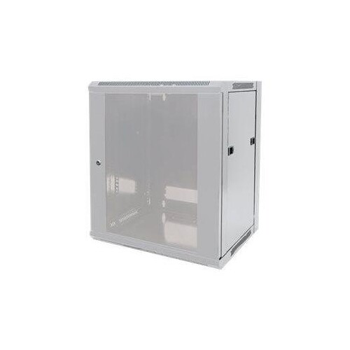 Intellinet Network Cabinet, Wall Mount (Standard), 9U, Usable Depth 410mm/Width 510mm, Grey, Flatpac Produktbild Additional View 4 L