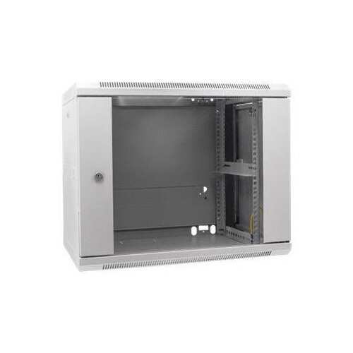 Intellinet Network Cabinet, Wall Mount (Standard), 9U, Usable Depth 350mm/Width 540mm, Grey, Assembl Produktbild Additional View 4 L