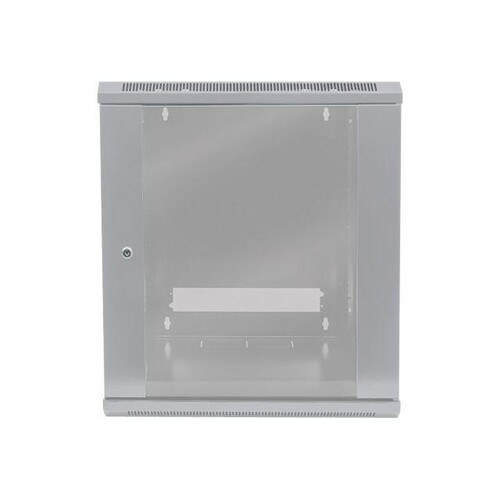 Intellinet Network Cabinet, Wall Mount (Standard), 15U, Usable Depth 260mm/Width 510mm, Grey, Flatpa Produktbild