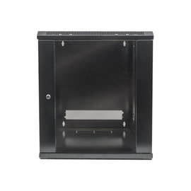 Intellinet Network Cabinet, Wall Mount (Standard), 12U, Usable Depth 410mm/Width 510mm, Black, Flatp Produktbild