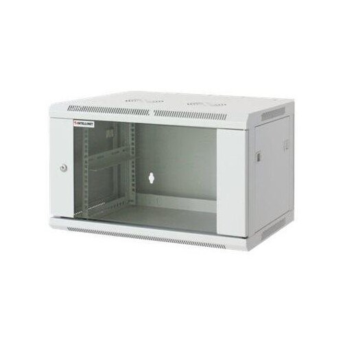 Intellinet Network Cabinet, Wall Mount (Standard), 6U, Usable Depth 350mm/Width 540mm, Grey, Assembl Produktbild