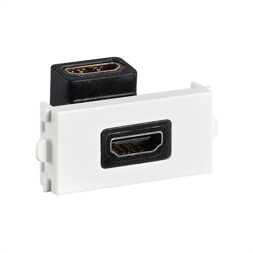 VALUE Modulare Eingabe - HDMI - weiß (Packung Produktbild Additional View 1 L