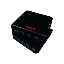 ROLINE USB-Umschalter für die gemeinsame Nutzung von Peripheriegeräten Produktbild