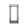 Intellinet 19" 4-Pfosten Laborgestell, 26 HE, Flatpack, schwarz - Schrank - offener Rahmen - 4 Pfost Produktbild Additional View 3 S