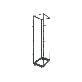 IC Intracom Intellinet 19" 4-Pfosten Laborgestell, 45 HE, Flatpack, schwarz - Schrank - offener Rahm Produktbild