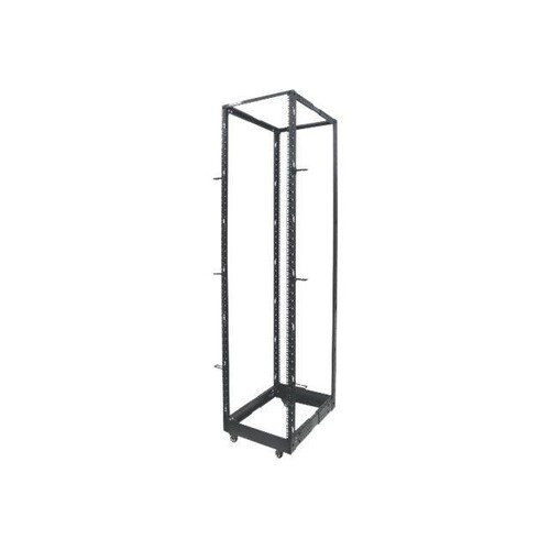 IC Intracom Intellinet 19" 4-Pfosten Laborgestell, 45 HE, Flatpack, schwarz - Schrank - offener Rahm Produktbild