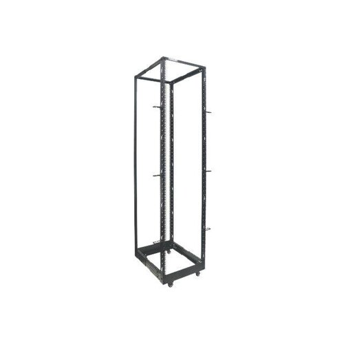 IC Intracom Intellinet 19" 4-Pfosten Laborgestell, 45 HE, Flatpack, schwarz - Schrank - offener Rahm Produktbild Additional View 1 L