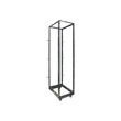 IC Intracom Intellinet 19" 4-Pfosten Laborgestell, 45 HE, Flatpack, schwarz - Schrank - offener Rahm Produktbild Additional View 2 S