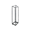 IC Intracom Intellinet 19" 4-Pfosten Laborgestell, 45 HE, Flatpack, schwarz - Schrank - offener Rahm Produktbild Additional View 3 S