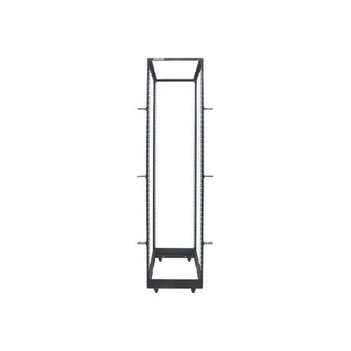 IC Intracom Intellinet 19" 4-Pfosten Laborgestell, 45 HE, Flatpack, schwarz - Schrank - offener Rahm Produktbild Additional View 4 L
