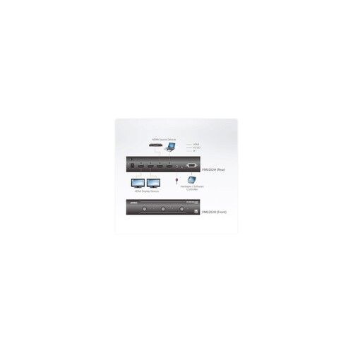 ATEN VanCryst VM0202H 2x2 4K HDMI Matrix - Video/Audio-Schalter Produktbild Additional View 2 L