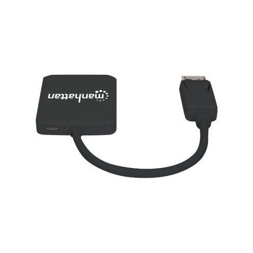 Manhattan DisplayPort 1.2 to 2-Port HDMI Splitter Hub with MST, 4K@30Hz, USB-A Powered, Video Wall F Produktbild Additional View 4 L