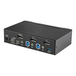 StarTech.com 2 Port DisplayPort KVM Switch mit USB 3.0 Produktbild Additional View 1 S