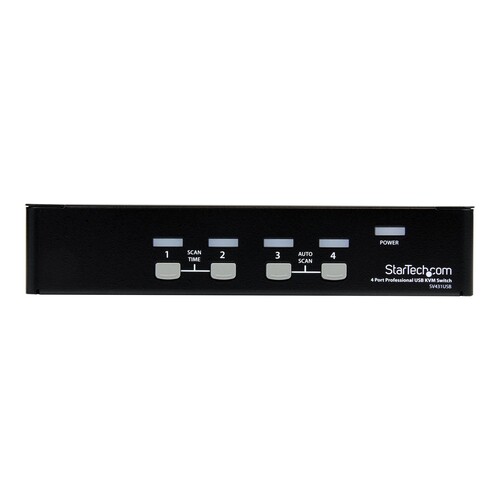 StarTech.com 4 Port VGA USB KVM Switch mit Hub Produktbild Additional View 1 L