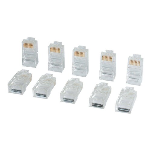 ROLINE Secomp - Netzwerkanschluss - RJ-45 (M) - UTP - CAT 5e (Packung mit 10) Produktbild Additional View 2 L