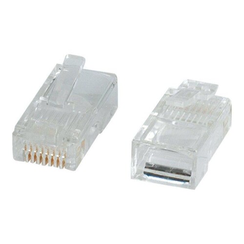 ROLINE Secomp - Netzwerkanschluss - RJ-45 (M) - UTP - CAT 5e (Packung mit 10) Produktbild Additional View 3 L