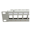 ROLINE Patch Panel - Hellgrau - 48.3 cm (19") Produktbild Additional View 3 S