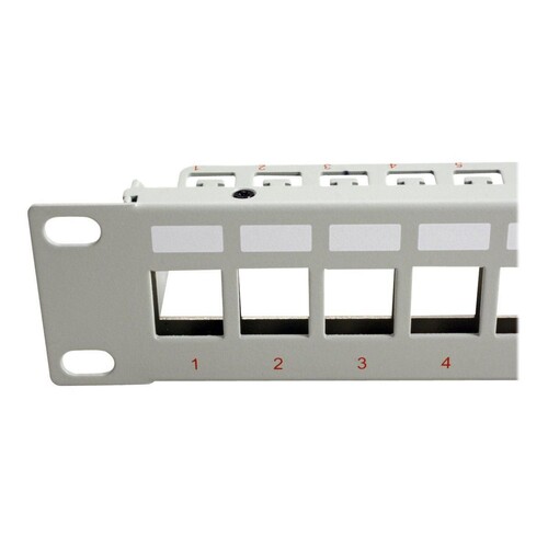 ROLINE Patch Panel - Hellgrau - 48.3 cm (19") Produktbild Additional View 3 L