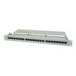 DIGITUS Professional DN-91616S - Patch Panel - CAT 6 - RJ-45 X 16 - Grau - 1U - 48.3 cm (19") Produktbild