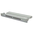 DIGITUS Professional DN-91616S - Patch Panel - CAT 6 - RJ-45 X 16 - Grau - 1U - 48.3 cm (19") Produktbild Additional View 1 S