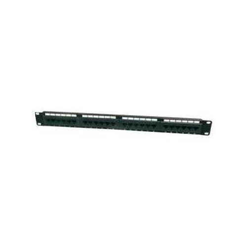 DIGITUS Professional DN-91616U - Patch Panel - CAT 6 - UTP - RJ-45 X 16 - Schwarz, RAL 9005 - 1U - 4 Produktbild