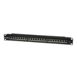 Intellinet 24-Port Cat6 Patchpanel, geschirmt, 24 Ports, FTP, 1 HE, Klemmleisten mit 90 Grad abgewin Produktbild
